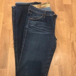 Rich & Skinny dark wash flare jeans